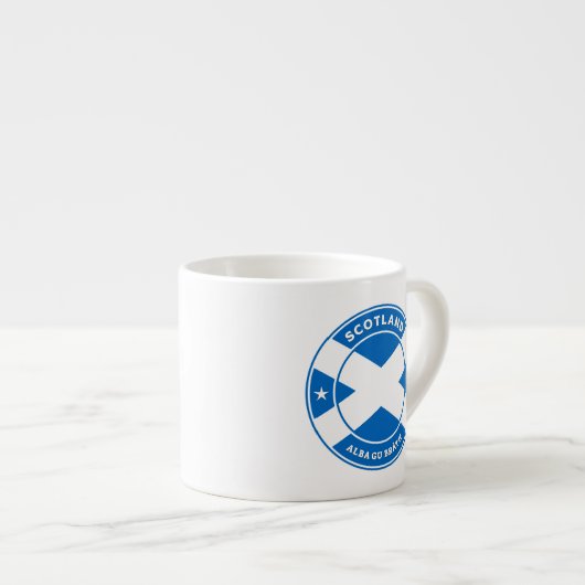 Scotland Forever Espresso Kop (Voorkant rechts)