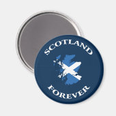 Scotland Forever Magnet Magneet (Voorkant / Achterkant)