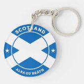 Scotland Forever Sleutelhanger (Achterkant)