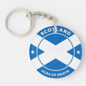 Scotland Forever Sleutelhanger (Voorkant)