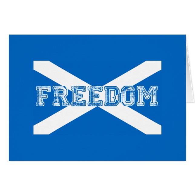Scotland Freedom (Voorkant Horizontaal)
