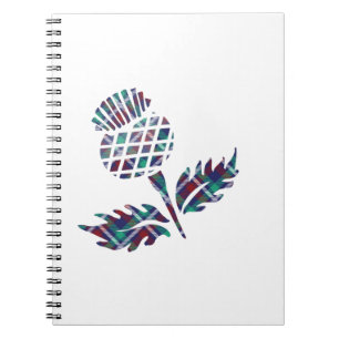 Scotland Gifts Scottish Thistle Tartan Pset Gift Notitieboek