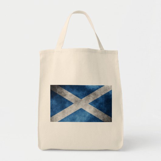 Scotland Grunge - Saint Andrew's Cross Tote Bag (Voorkant)