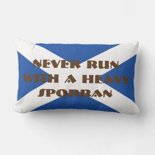 Scotland Heavy Sporran Lumbar Pillow Kussen
