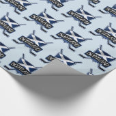 Scotland Ice Hockey Flag Gift Wrap Cadeaupapier (Hoek)