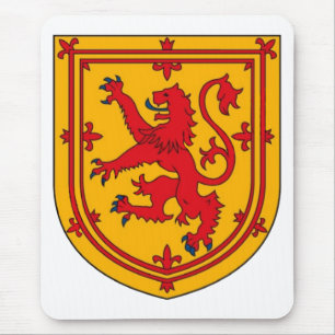 Scotland Lion Rampant Shield Muismat