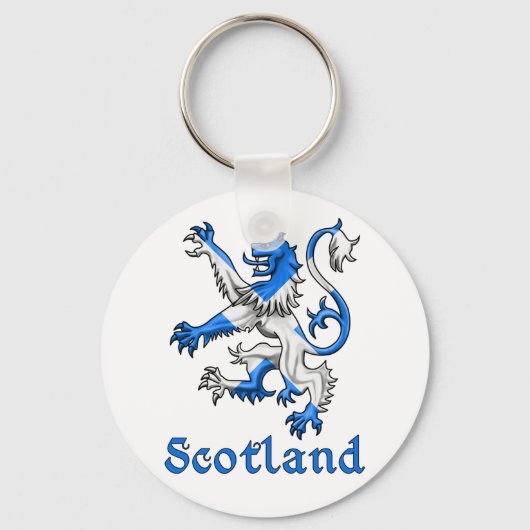 Scotland Lion Rampant Sleutelhanger (Voorkant)