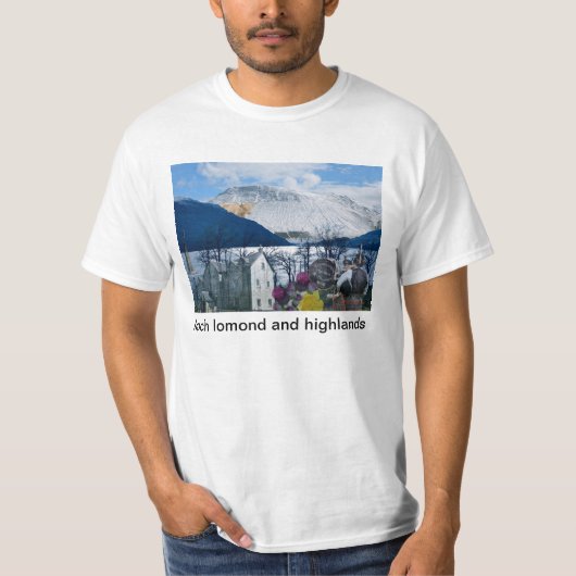 SCOTLAND LOCH LOMOND T-SHIRT (Voorkant)