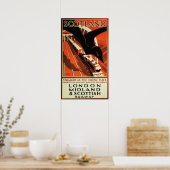 SCOTLAND London & Scottish Railway Poster vintage (Cuisine)