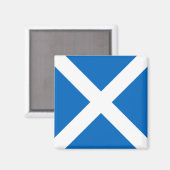 Scotland Magnet - Croix de St. Andrew (Recto/Verso)