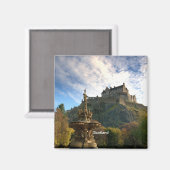 SCOTLAND : Majestic Scotland, aimant frigo. (Recto/Verso)