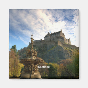 SCOTLAND: Majestic Scotland koelkast magnet. Magneet