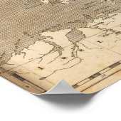 Scotland Map door Arrowsmith Poster (Hoek)