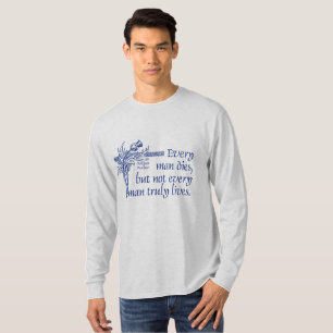 Scotland Quote, Sir William Wallace, Thistle T-shirt