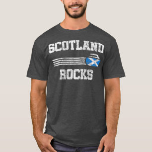 Scotland Rocks Curling T-shirt