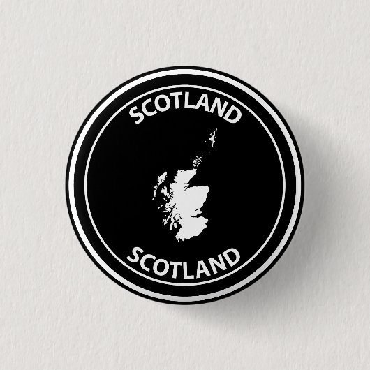 Scotland Ronde Button 3,2 Cm (Voorkant)