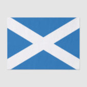 Scotland & Scottish Flag tissue paper /mode Tissuepapier (Voorkant)