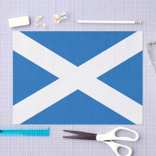 Scotland & Scottish Flag tissue paper /mode Tissuepapier (Craft)