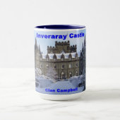 Scotland Snow Inveraray Castle Campbell Clan Mok (Midden)