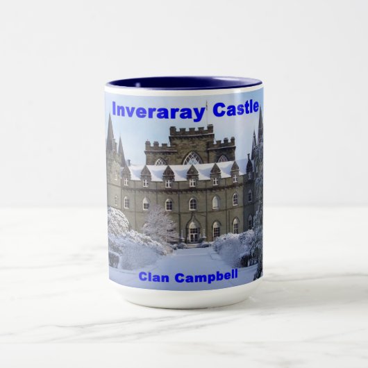 Scotland Snow Inveraray Castle Campbell Clan Mok (Midden)