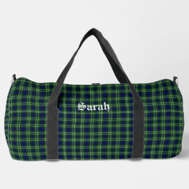 Scotland Tweedside District Tartan Gepersonaliseer Plunjezak