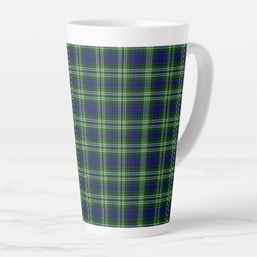 Scotland Tweedside District Tartan Latte Mok (Rechterhoek)