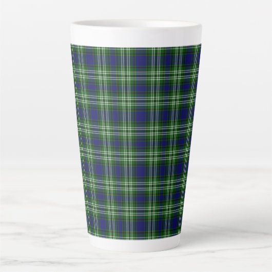 Scotland Tweedside District Tartan Latte Mok (Voorkant)