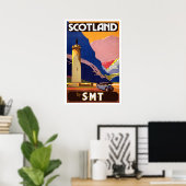 Scotland Vintage Travel Poster (Thuiskantoor)