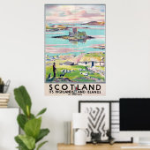 Scotland vintage travel poster (Thuiskantoor)