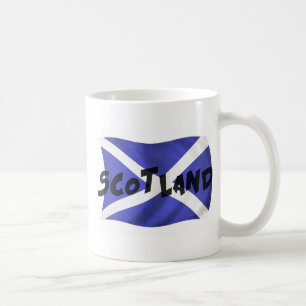 Scotland Wavy Flag Koffiemok