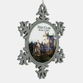 Scots Hay Clan Castle Snowflake Ornement d'eau (Gauche)
