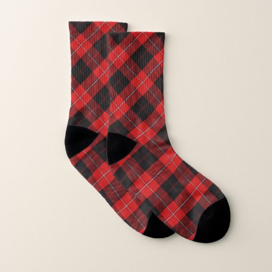 Scots Style Clan Cunningham Tartan Plaid (Paire)