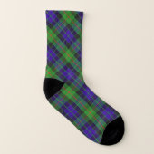 Scots Style Clan Gunn Tartan Plaid (Gauche intérieur)