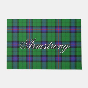 Scots Vista Clan Armstrong Tartan Plaid Deurmat