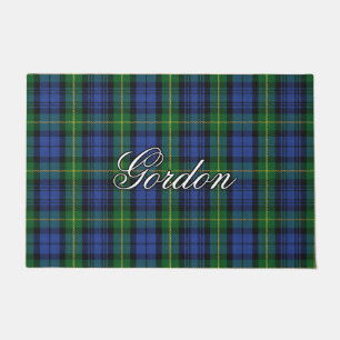 Scots Vista Clan Gordon Tartan Plaid Deurmat