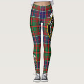 Scotstee Clan Adam Ancient Crest Tartan Vrouwen Leggings (Voorkant)