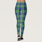 Scotstee Clan Apprend Tartan Femmes Leggings (Dos)