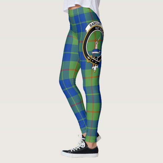Scotstee Clan Barclay Hunting Ancient Crest Tartan Leggings (Links)