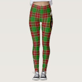 Scotstee Clan Baxter Modern Crest Tartan Vrouwen Leggings (Voorkant)