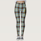 Scotstee Clan Bell Crest Tartan Femmes Leggings (Devant)