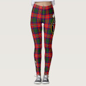 Scotstee Clan Belshes Crest Tartan Vrouwen Legging (Voorkant)