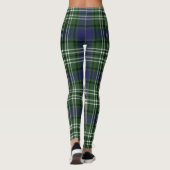 Scotstee Clan Blyth Tweeside District Tartan Vrouw Leggings (Achterkant)
