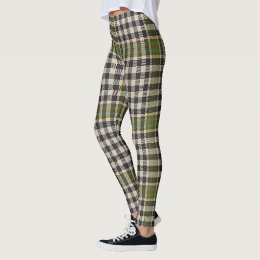 Scotstee Clan Burns Tartan Women Leggings (Gauche)