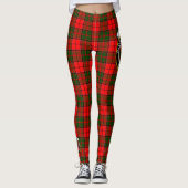 Scotstee Clan Cairns Crest Tartan Femmes Leggings (Devant)