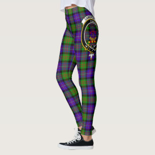 Scotstee Clan Cameron Crest Tartan Vrouwen Legging
