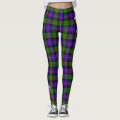 Scotstee Clan Cameron Crest Tartan Vrouwen Legging (Voorkant)
