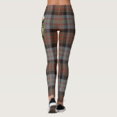 Scotstee Clan Cameron van Erracht Weathered Crest Leggings (Achterkant)