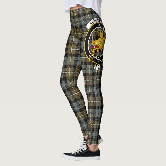 Scotstee Clan Campbell Argyll Weathered Crest Leggings (Links)