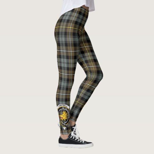 Scotstee Clan Campbell Argyll Weathered Crest Leggings (Rechts)
