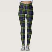 Scotstee Clan Colquhoun Tartan Femmes Leggings (Devant)